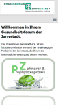 Mobile Screenshot of praxisforum-jarrestadt.de